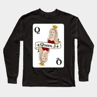 Queen J Long Sleeve T-Shirt